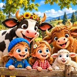 Symbolbild: Mit Kindern zum Hof: ein entspannter Plan für euren ersten Besuch