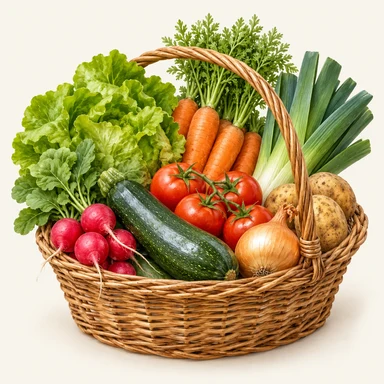 Symbolbild: Saisonales Obst und Gemüse